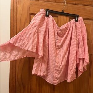 Lane Bryant off the shoulder shirt. Size 14/16